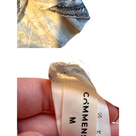 Elegant Black and White Commense Women's Dress - Picture 4 of 4